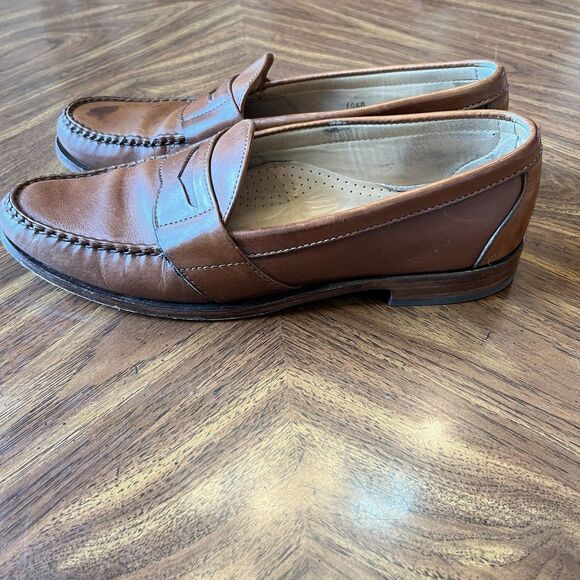 Allen Edmonds Cameron USA Made Mens 10.5 D Leather Penny Loafers Casual Shoes main image 14